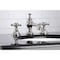 Kingston Brass KC7066BX English Country 8" Widespread Bathroom Faucet, Polished Nickel KC7066BX - alternate 3